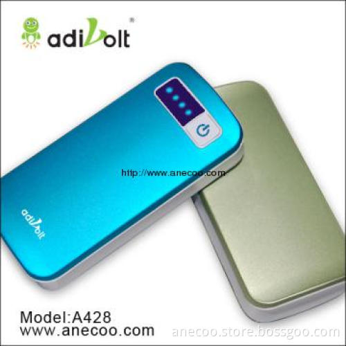 4400mAh portable power bank with LED indicator